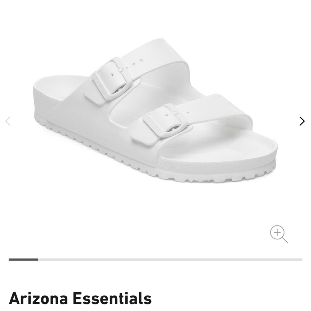Birkenstock Arizona Essentials White Sandals